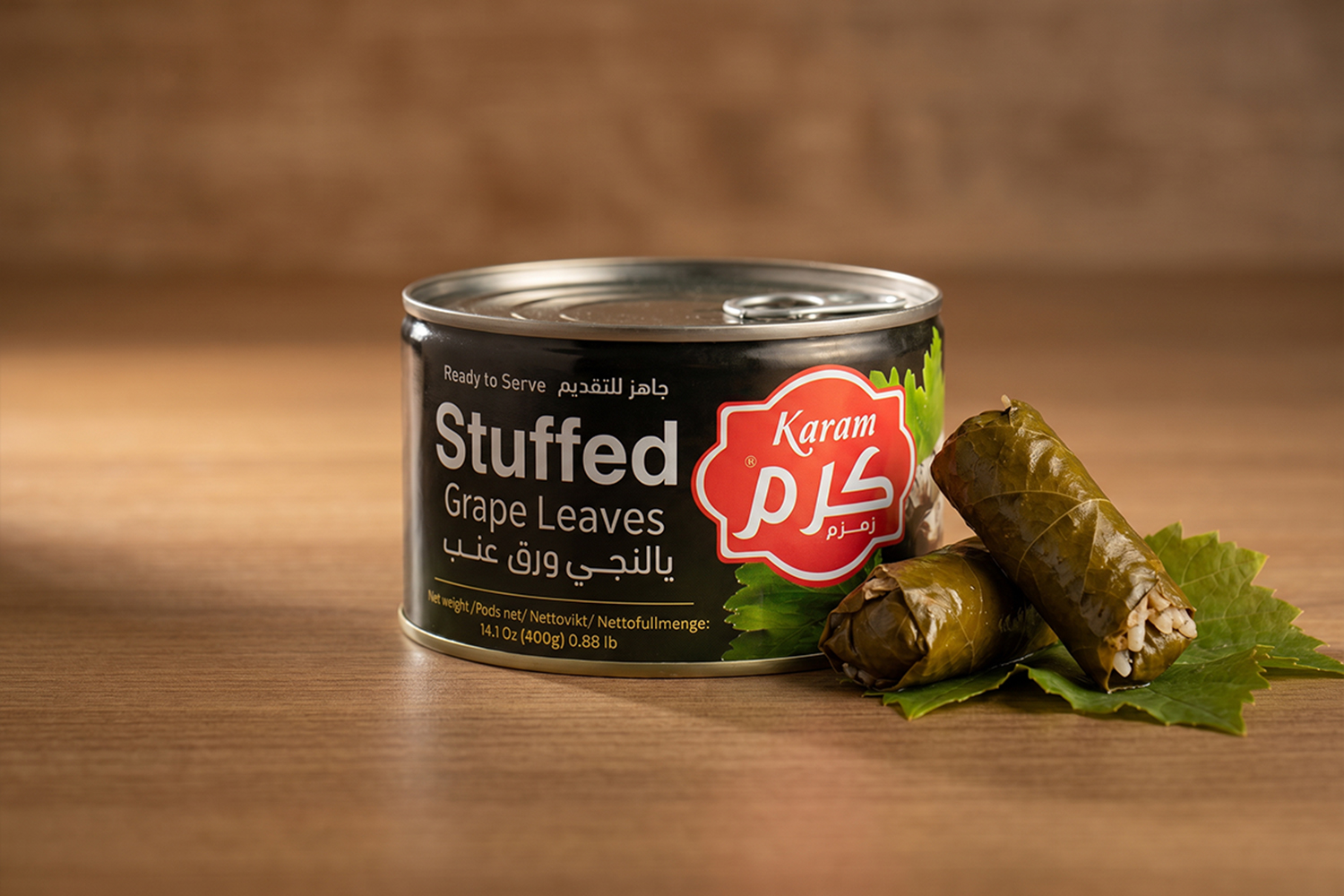 Zamzam Yalanji: Authentic Stuffed Grape Leaves Ready to Serve