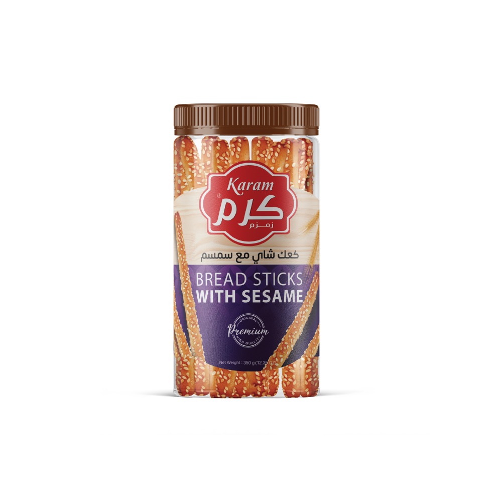 Bread Sticks With Sesame
