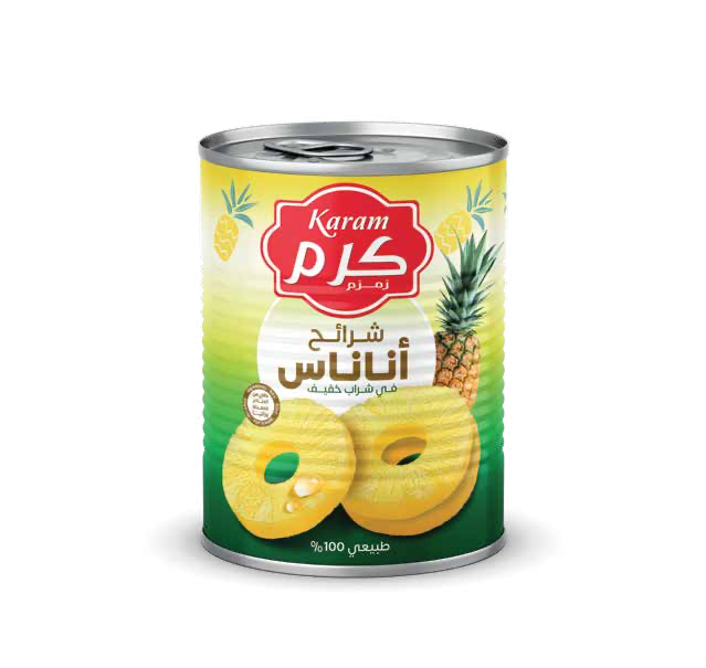 شرائح أناناس